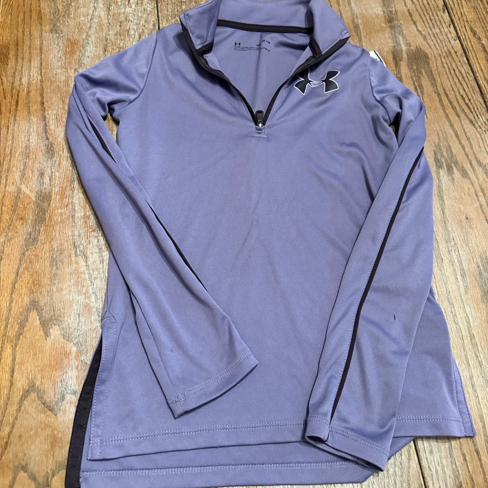 Under Armour Girls Long Sleeve Half Zip